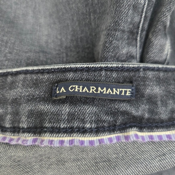 Scotch RBelle Amsterdams Blauw Girls 16 La Charmante Slim Jeans Washed Black - Picture 4 of 12